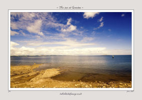 The sea at Granton